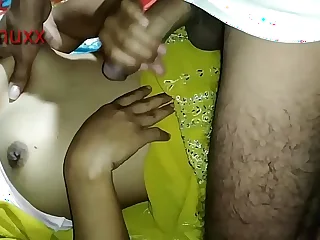 Bhabhi fucking brother in-law home sexual intercourse pellicle